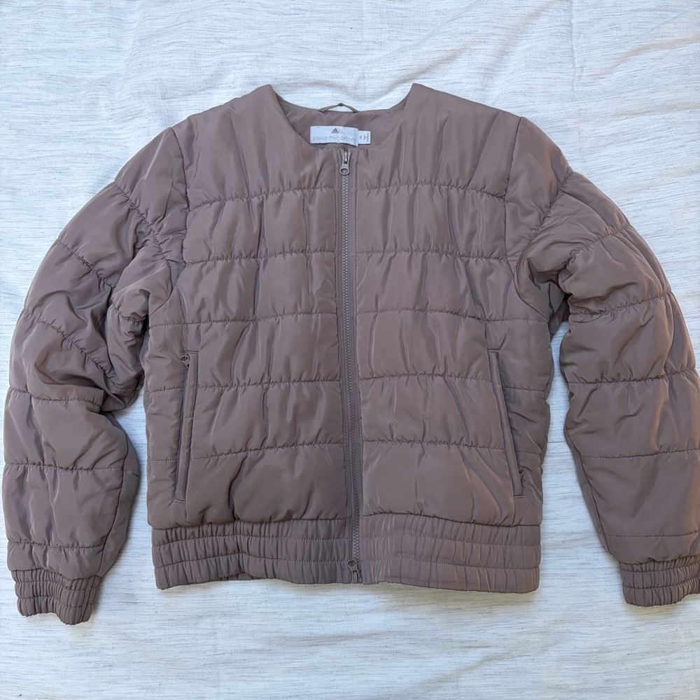 adidas x Stella McCartney Blush Quilted Jacket size M